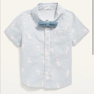 Baby / toddler old navy Easter button-up